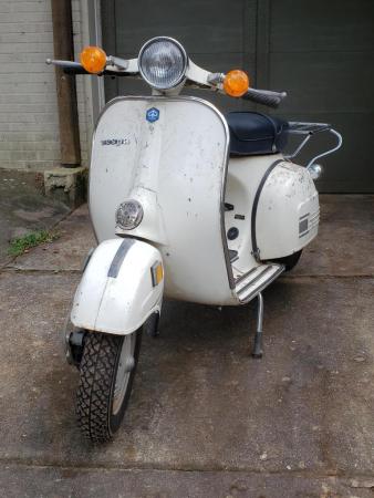 This is a visual record of a 1977 vespa rally 200 (original)