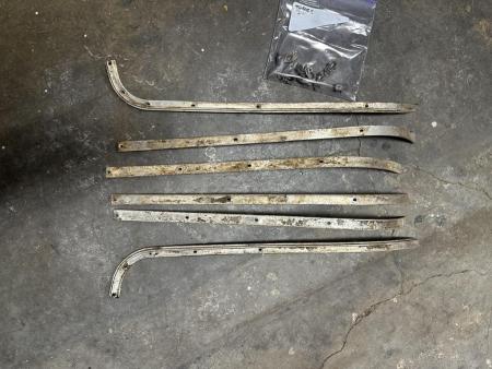 This is a visual record of a vespa sear blue badge rails