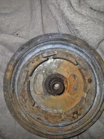 This is a representation of a vnb vna flywheel and stator
