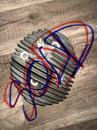 This is a visual record of a vespa p200 head sold
