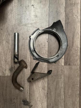 This is a capture of a vespa allstate 50’s parts lot