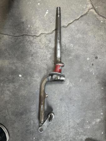 This is a capture of a vespa p200 fork
