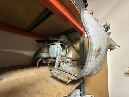 This is a photograph of a lambretta riverside li125cc