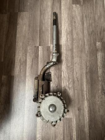This is a depiction of a vespa rally200 fork