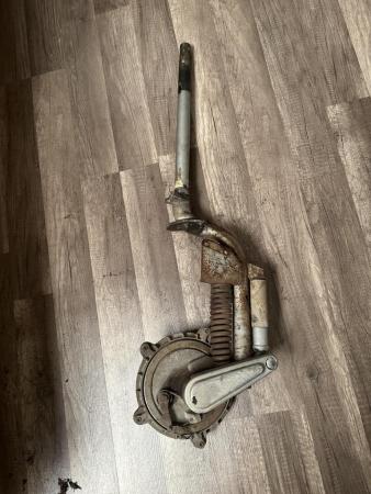 This is a still of a vespa rally200 fork
