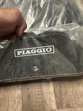 This is a still of a vespa rally seat cover 