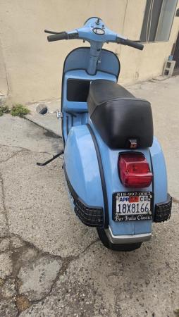 This is a snapshot of a 80 p200e with malossi 210cc