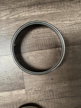 This is a visual record of a vespa cev headlight rim
