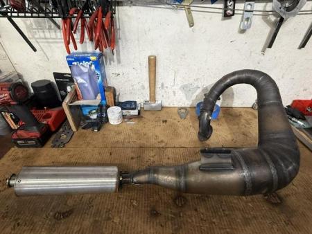 This is a shot of a pm tuning fat mamba exhaust